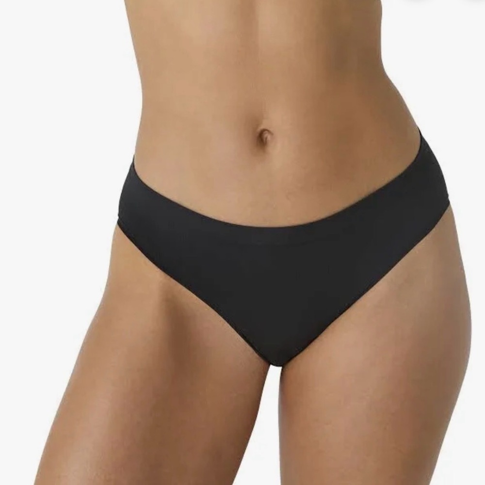 Bombas Women’s Black Seamless Bikini Underwear M/L NWT